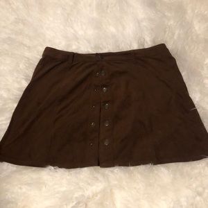 Brown skirt